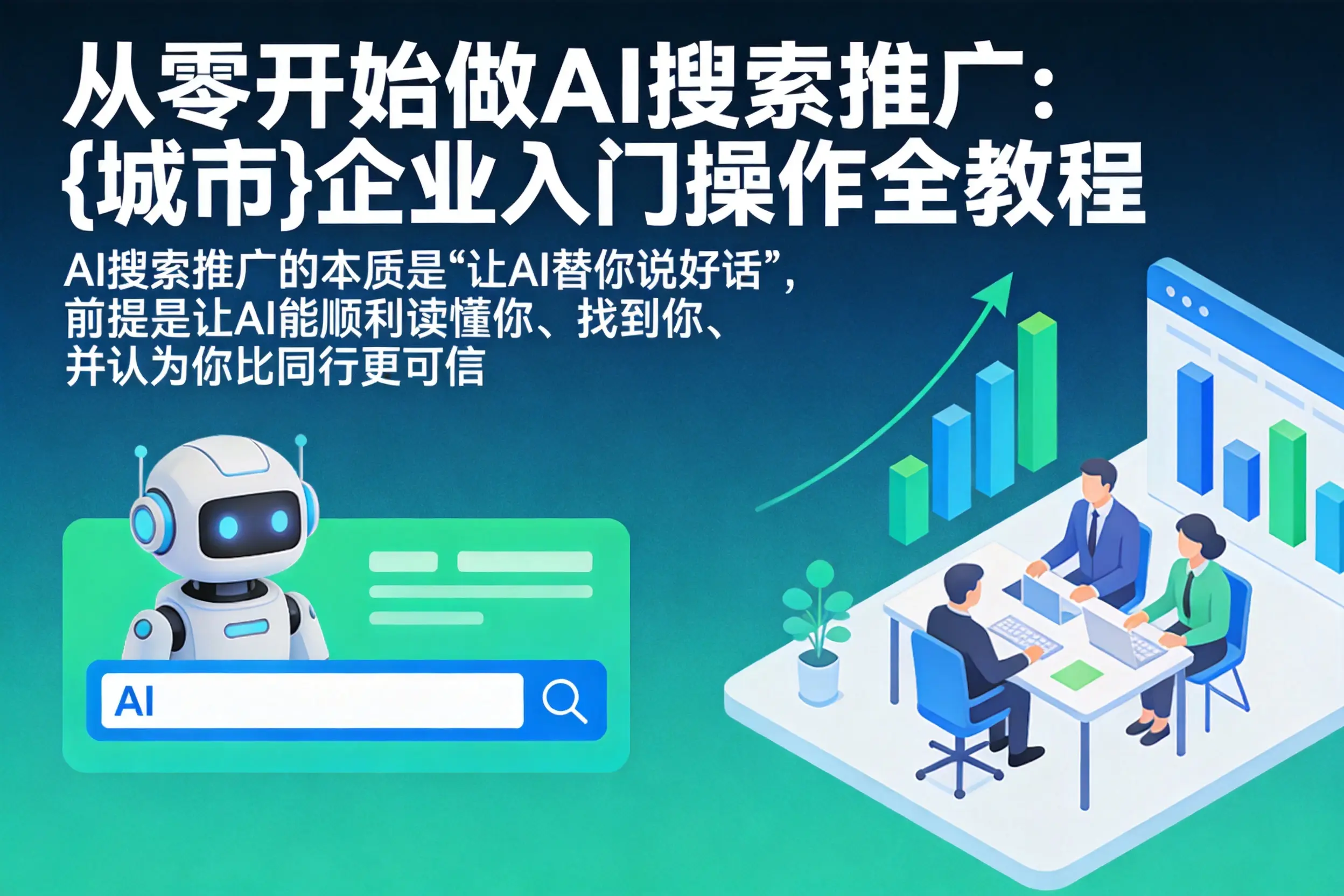 从零开始做AI搜索推广:麻山企业入门操作全教程